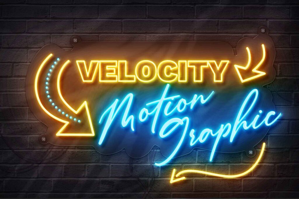 neon sign board WAG93JB